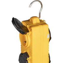 ADAPTATEUR 2m FICHE 30ma POWERBLOCK 4 PRISES/CLAPE