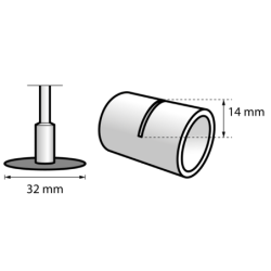 DISQUE TRONCONNER 32x1.6mm DREMEL SB5