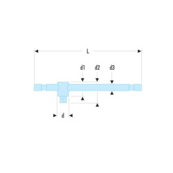 POIGNEE COULISSANTE 1/2 FACOM S.120A