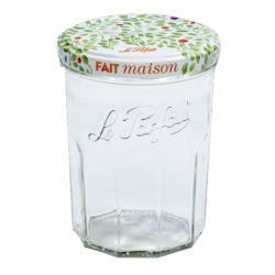CONFITURIER 385ml 500gr + COUVERCLE PAQUET 6