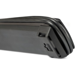 SOCLE 6x2P+T INTER 3m PREMIUM NOIR LINE