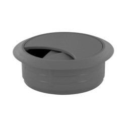 PASSE CABLE D60mm GRIS ALU SB