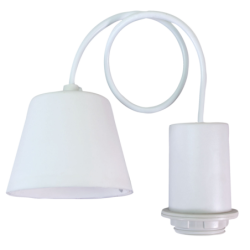 MONTURE PLAST. E27 60W 0m60 NOIR SB