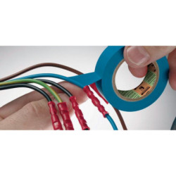 ADHESIF ISOTAPE 15mm 10m MARRON