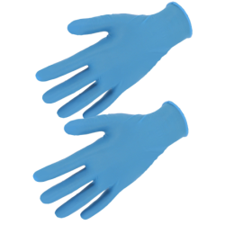 GANT NITRILE BLEU NON POUDRE TXL BTE 100