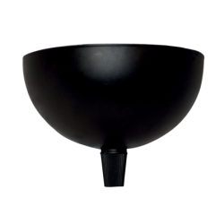 PAVILLON METAL ROND D.100MM NOIR