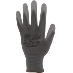 GANT NYLON GRIS ENDUIT PU GRIS T7