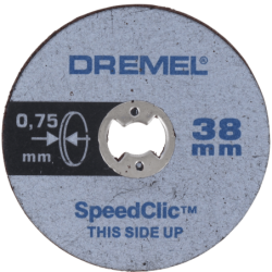 DISQUE TRONCONNER SPEEDCLIC 38mmx0.75mm DREMEL SB5