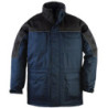 PARKA RIPSTOP BLEU/NOIR ENDUIT PVC T.L
