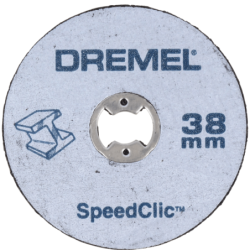 ADAPTATEUR SPEEDCLIC + 2DISQUES 38mm DREMEL SB