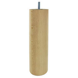 PIED CYL. H150 D68 HETRE BRUT