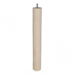 PIED D50 H360 HETRE BRUT