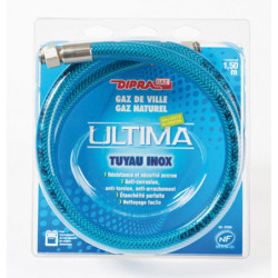 FLEXIBLE INOX VITAGAZ GAZ NAT. 1m50 A VIS SB