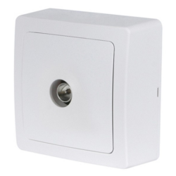 PRISE TV BLANC BLOK SB