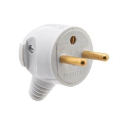 FICHE MALE BROCHE D4.8 MM BLANC VRAC