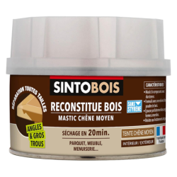 MASTIC BOIS STANDARD SINTO BLANC 500ml