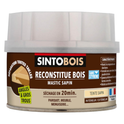 MASTIC BOIS STANDARD SINTO BLANC 500ml