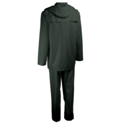 ENSEMBLE PLUIE POLYAMIDE VERT TM