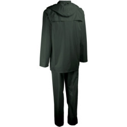 ENSEMBLE PLUIE POLYAMIDE VERT TXXXL