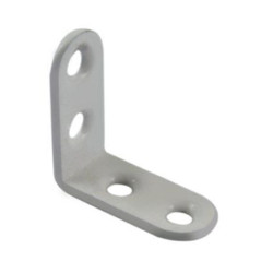 EQUERRE ASSEMBLAGE 30x30mm EPOXY BLANC