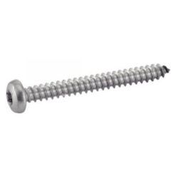 VIS TOLE TORX 4.8X38 INOX A2 BTE 200 DIN7981