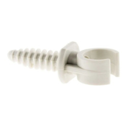 CLIP + CHEVILLE D20 GRIS SB10