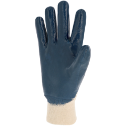 GANT NITRILE BLEU SUR MOLLETON T10