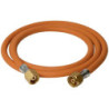 TUYAU PROPANE L4.75m D6.3mm + RACCORDS 3/8