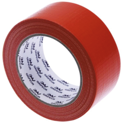 ADHESIF TOILE PVC ORANGE 48mm 25m