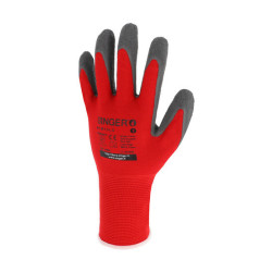 GANT LATEX GRIS NYLON ROUGE T10