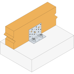 EQUERRE RENFORCEE 90x48x76x3mm