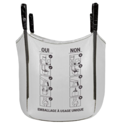 SAC BIG BAG ECO CHANTIER 1m3 1T500