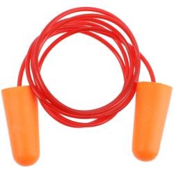 BOUCHON OREILLES PU + CORDON BTE 200