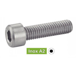 VIS METAUX CHC INOX A2 6X90 PIECE