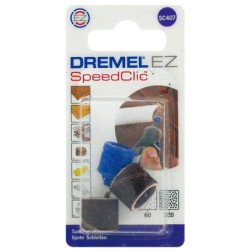 MANDRIN PONCAGE SPEEDCLIC + 2 BANDES DREMEL SB