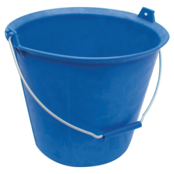 SEAU PLASTIQUE 13 L RENFORCE BLEU