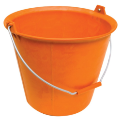 SEAU PLASTIQUE 13 L RENFORCE BLEU