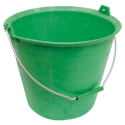 SEAU PLASTIQUE 13 L RENFORCE BLEU