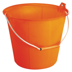 SEAU PLASTIQUE 13 L RENFORCE BLEU