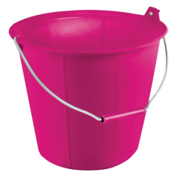 SEAU PLASTIQUE 13 L RENFORCE BLEU