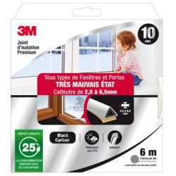 JOINT TRES MAUVAIS ETAT PREMIUM 2.5-6.5mm 6m BLANC
