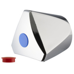 CROISILLON TRICORNE ABS CHROME