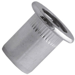 ECROU CRANTE ACIER TP 10X30 BTE 100 EP 0.5 A3mm