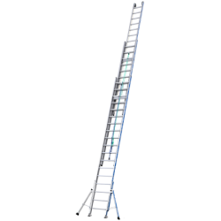 Échelle coulisse 3 plans Platinium 500, 4,75 × 11,24 m, 3x18 échelons