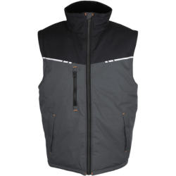 GILET RIPSTOP GASPAR NOIR/ANTHRACITE T5