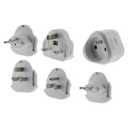 ADAPTATEUR VOYAGE + POCHETTE