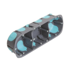 BOITE CLOISON SECHE STOPAIR 3 POSTES 40mm