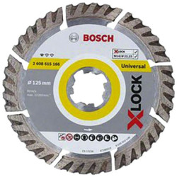 DISQUE BOSCH XLOCK DIAMANT STD UNIVERSAL 125mm