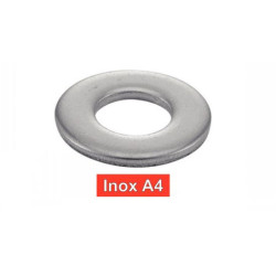 RONDELLE MOYENNE INOX A4 NFE25514 D6 PIECE