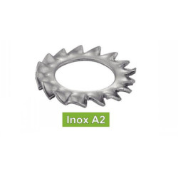 RONDELLE EVENTAIL INOX A2 D5 PIECE